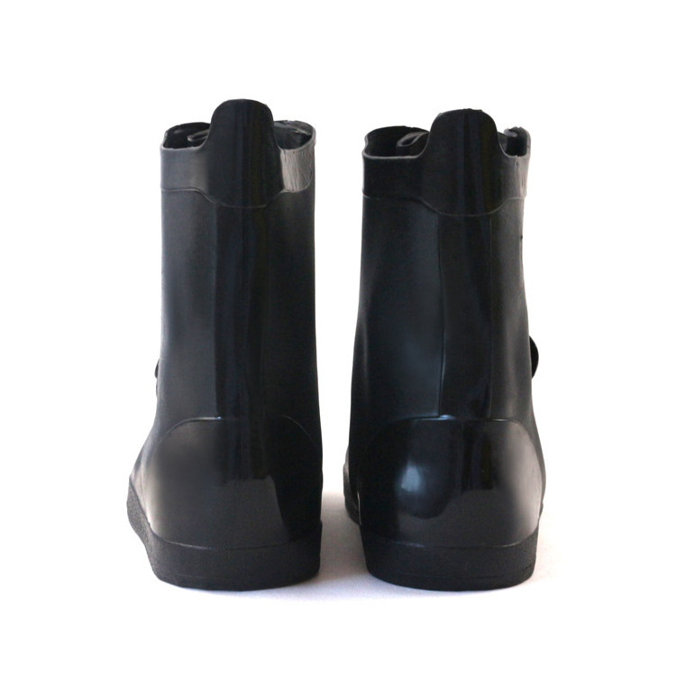 Hot Sale PVC Waterproof Rain Shoe Boots Reusable Silicone Rubber Rain Shoe