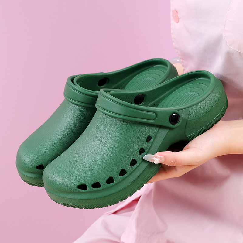 Comfortable Safety Shoes Work For Medical Uniforms Womens Nurse Shoes Clogs Lightweight EVA Clogs