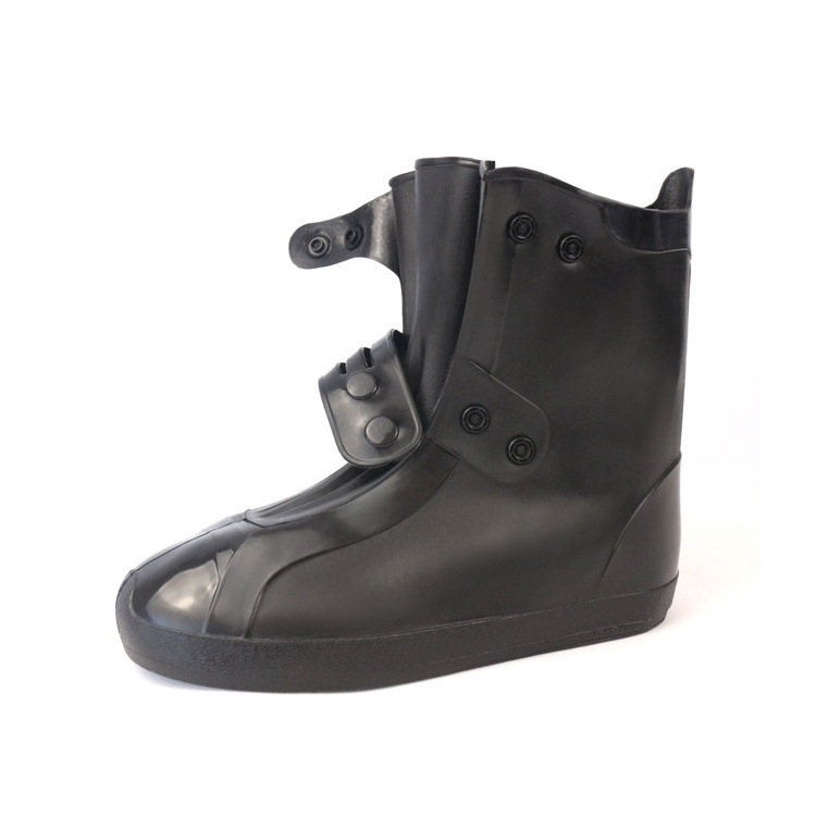 Hot Sale PVC Waterproof Rain Shoe Boots Reusable Silicone Rubber Rain Shoe