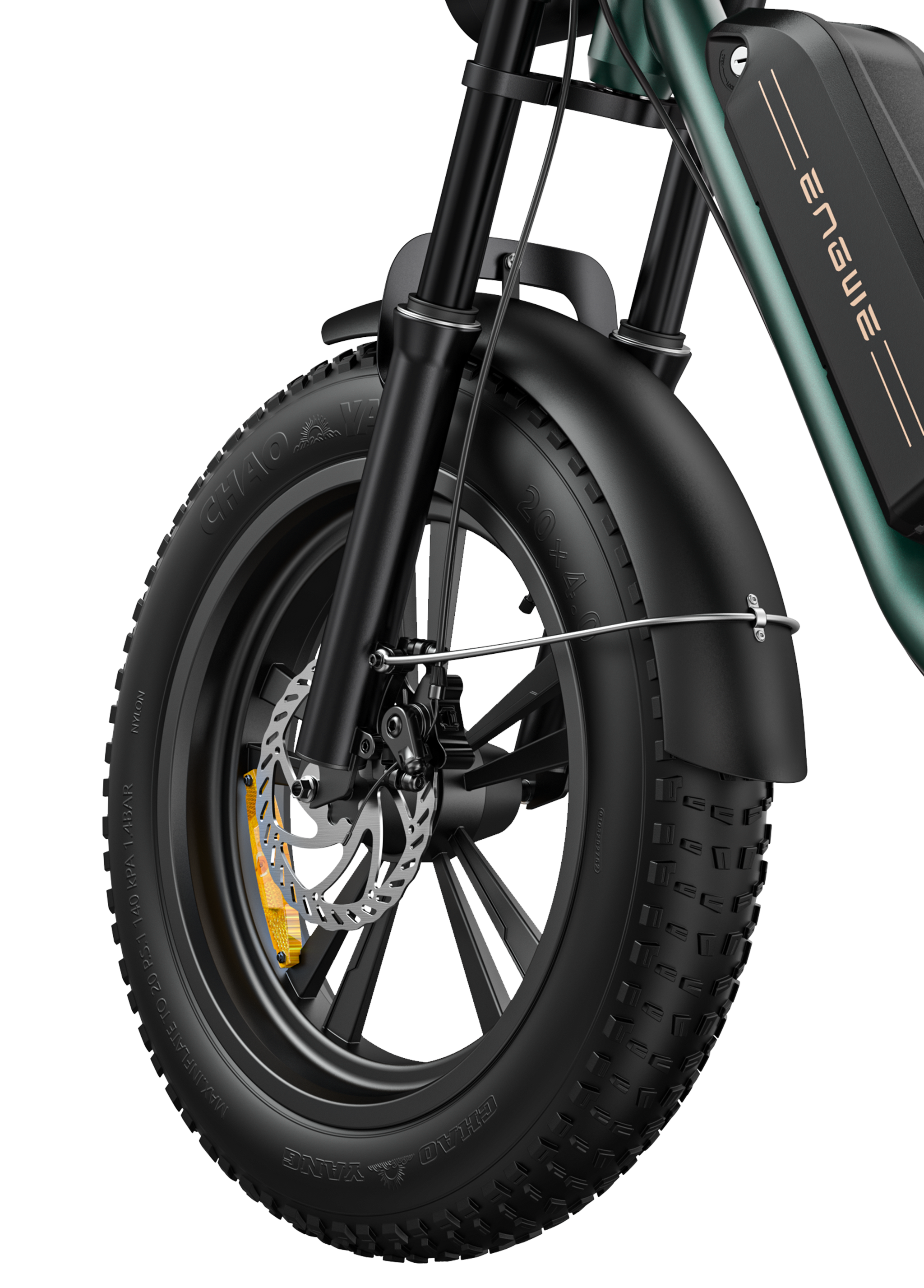 Customized 13AH ENGWE M20 750W Electric Motorcycle 20 inch Fat Tire Ebike