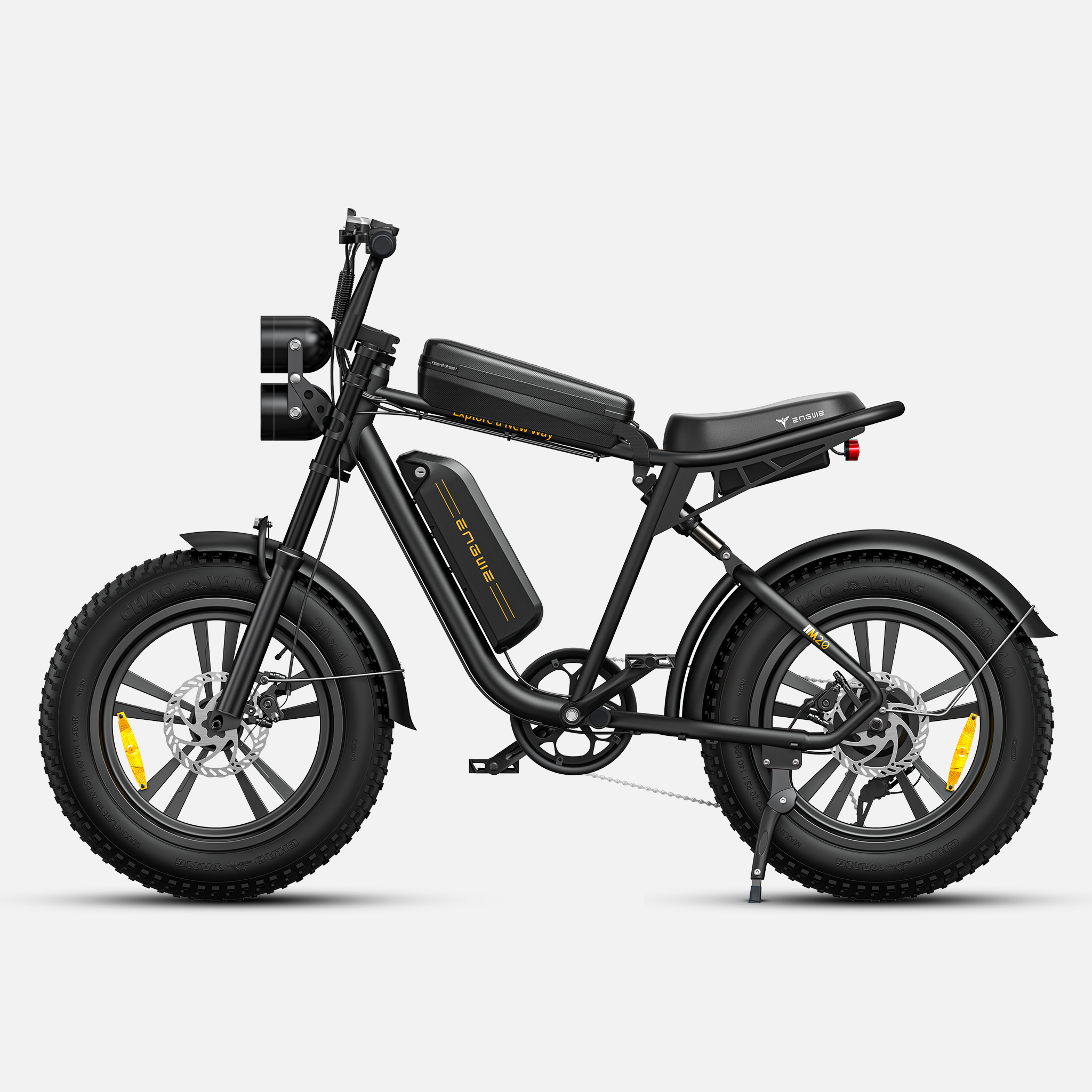 ENGWE M20 Customization 26AH 750W Electric Motorcycle 20 inch Fat Tire Ebike  engwe M20 Dual Suspension Mountain Bike