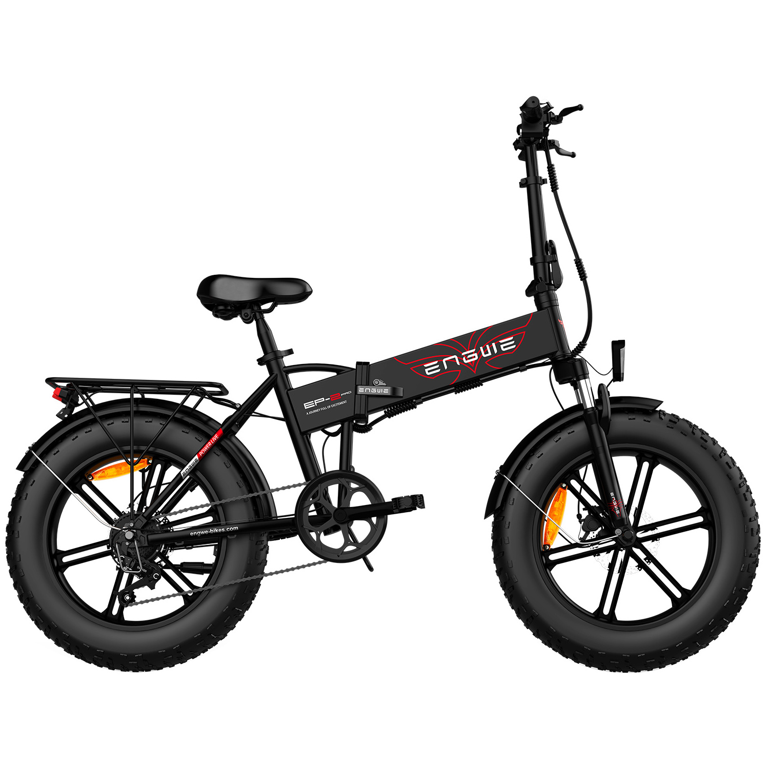 EU STOCK ENGWE EP-2 PRO Folding electric motor bicycle electric bicycle lithium battery motos electric cycle