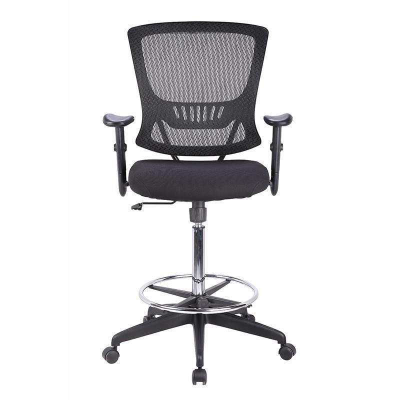 Kabel Tall Office Chair Ergonomic Standing Reception Desk Mesh Drafting Chair Drafting Stool