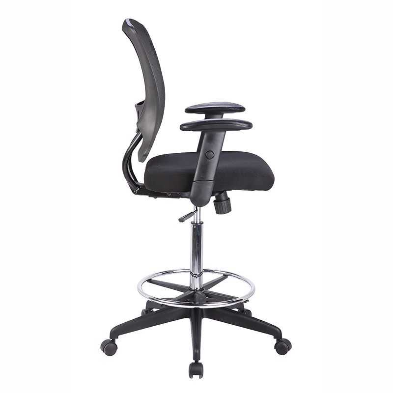 Kabel Tall Office Chair Ergonomic Standing Reception Desk Mesh Drafting Chair Drafting Stool