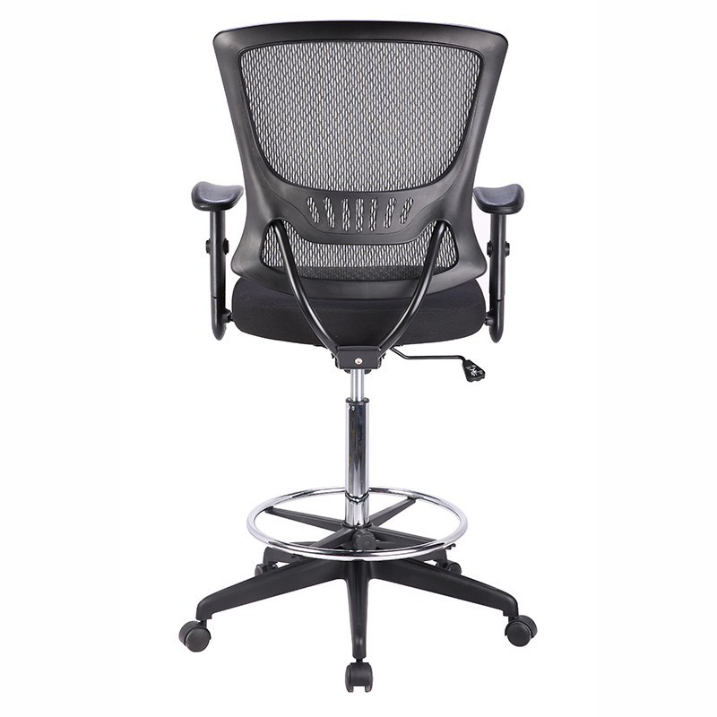 Kabel Tall Office Chair Ergonomic Standing Reception Desk Mesh Drafting Chair Drafting Stool