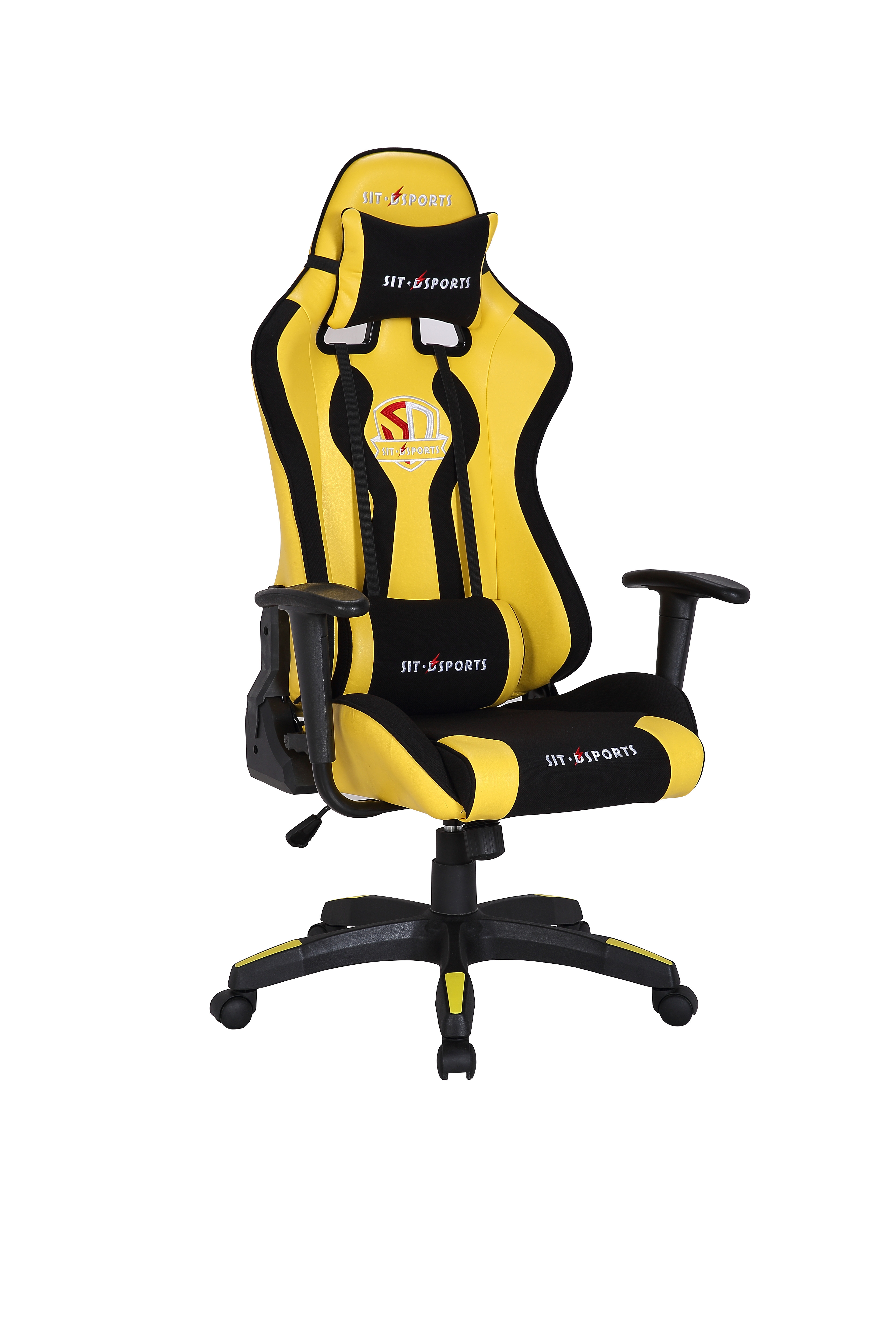 Kabel Modern Yellow Black Racing Game Chair Gamer Computer Gaming Chair