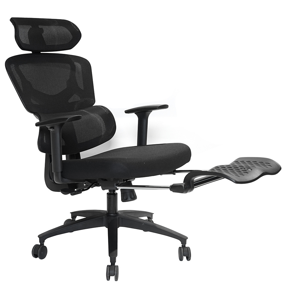 Kabel Swivel Nylon Mesh Back Ergonomic Double Mesh Back Office Chair With Adjustable Arm Rest