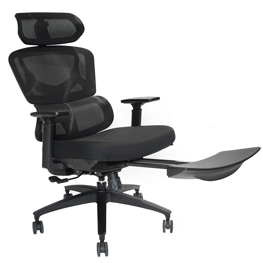 Kabel Swivel Nylon Mesh Back Ergonomic Double Mesh Back Office Chair With Adjustable Arm Rest