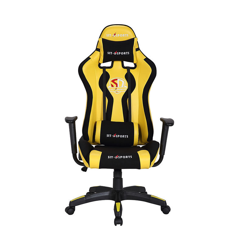 Kabel Modern Yellow Black Racing Game Chair Gamer Computer Gaming Chair