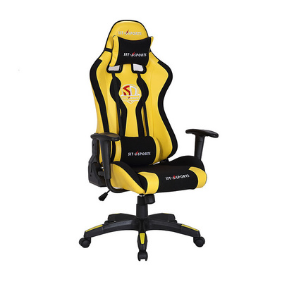 Kabel Modern Yellow Black Racing Game Chair Gamer Computer Gaming Chair