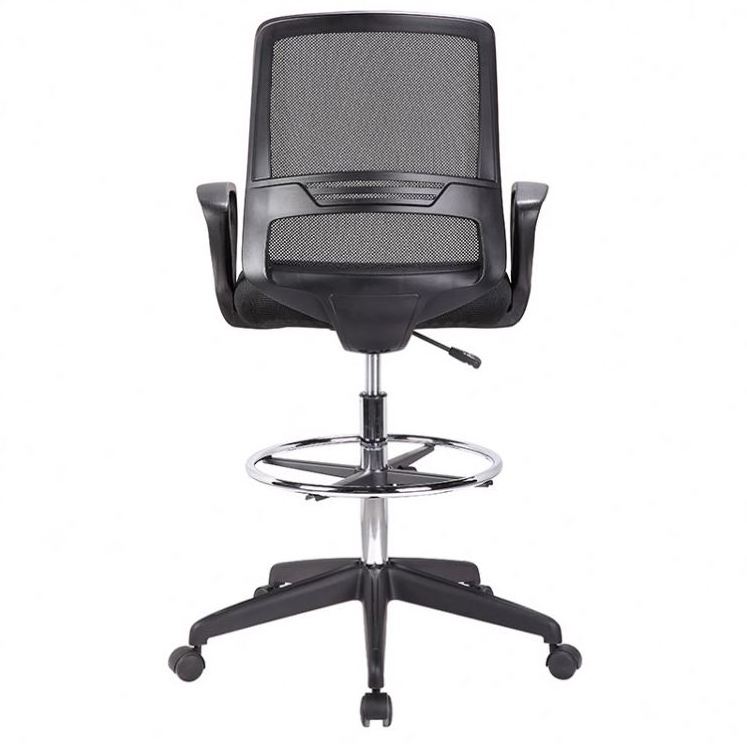 Kabel Factory OEM Gray Mesh Drafting Swivel Office Chair Sillas Altas Con Malla