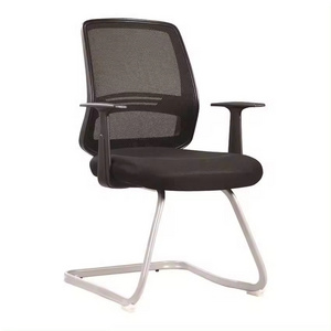 Kabel Mid Back Mesh Fabric Office Guest Waiting Reception Chairs With Armrest