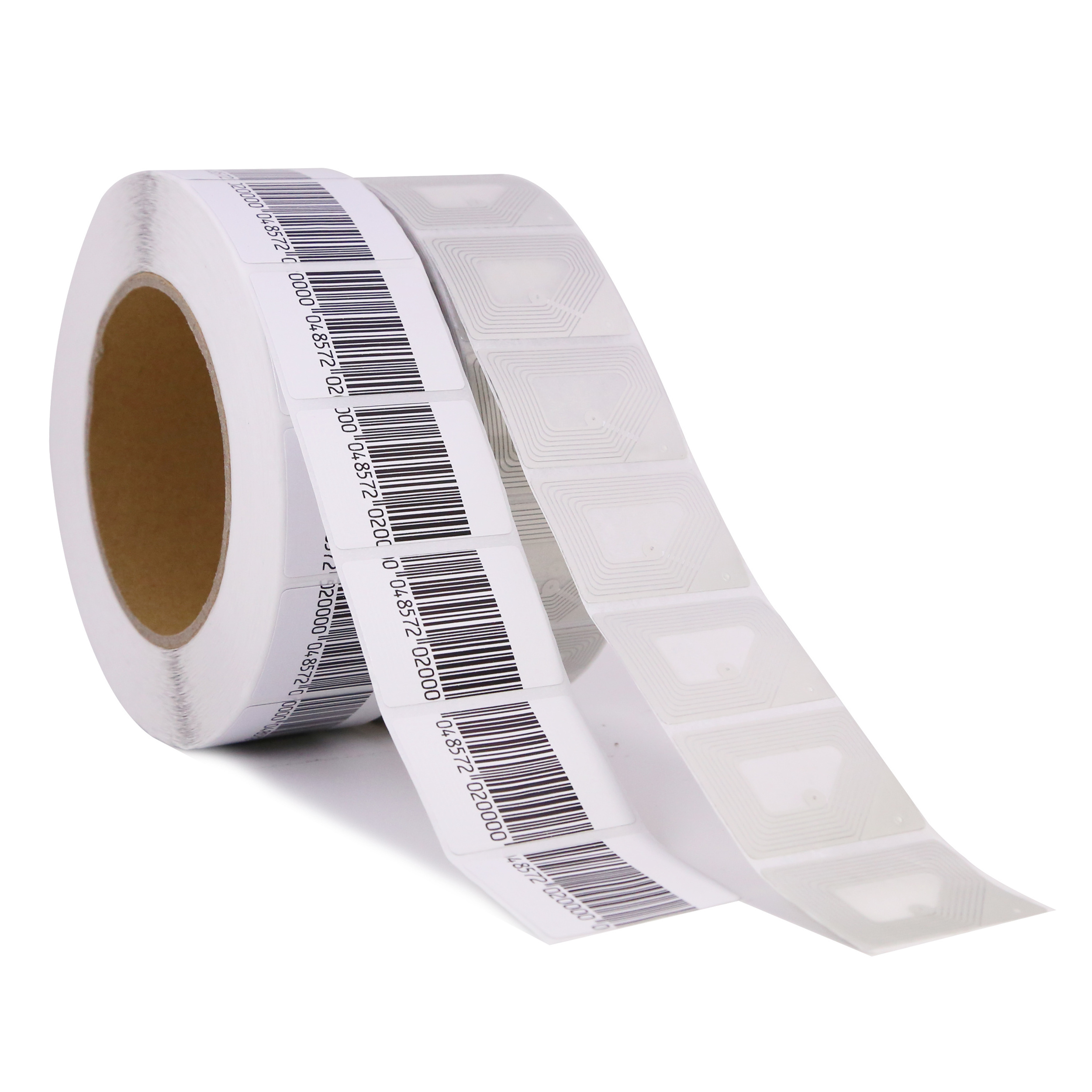 Retail shop anti shoplifting 30x40mm RF security stickers 8.2mhz soft label