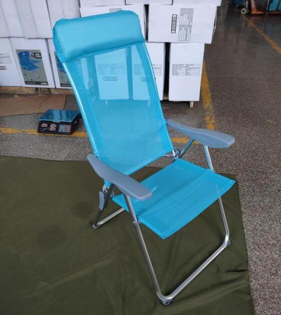 Tall Folding Beach Chair Lightweight Portable Sand Chair for Adults Heavy Duty 300 LBS with Cup Holders Foldable High Camping