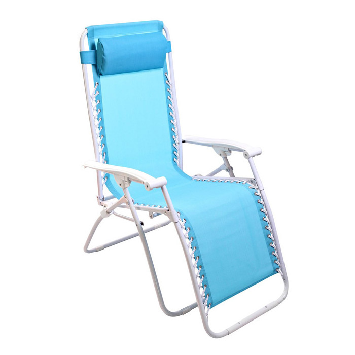 Fashion Modeling Folding Portable Reclining Chair With Footrest