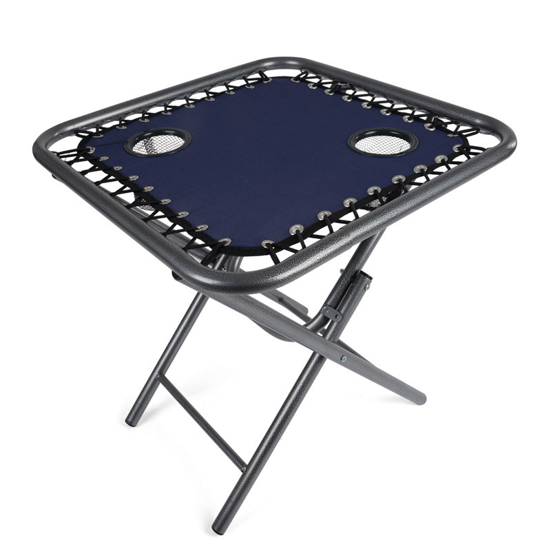 Outdoor Furniture Camping Folding Chair Side Table Metal Iron Modern Park Simple Aluminum Outdoor Furniture Set