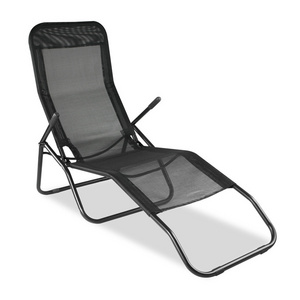 Modern Metal Aluminum Foldable Beach Sunbed Antique Chaise Lounge Chair