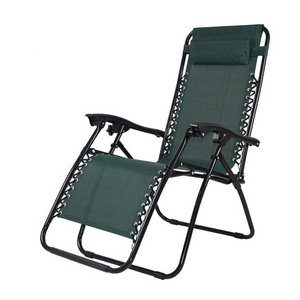 Fashion Modeling Folding Portable Reclining Chair With Footrest