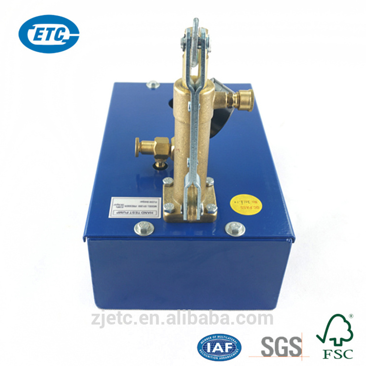 0-250Bar hand pressure custom manual hydrostatic test pump