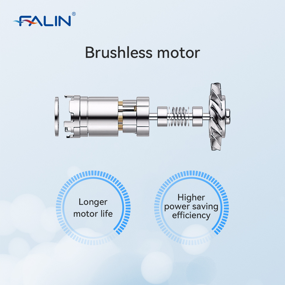 FALIN Automatic Hand Dryer 1000W brushless motor mini Toilet washroom jet hand dryers2501