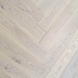 Hot Sell Herringbone Parquet Chemical Uv Oiled Oak Engineered Wood Flooring