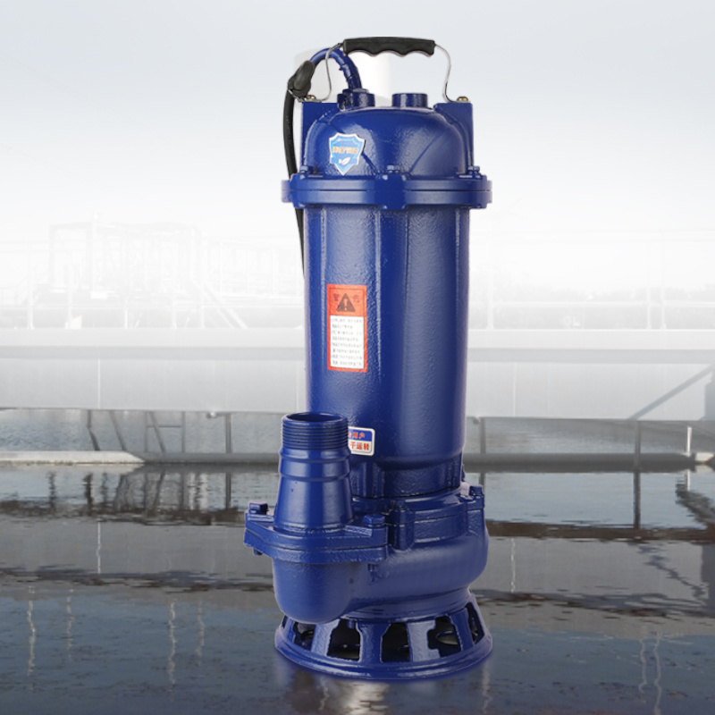 portable no clogging sewage pump with handle domestic sewage pump station for dirty water sewage pump submersible