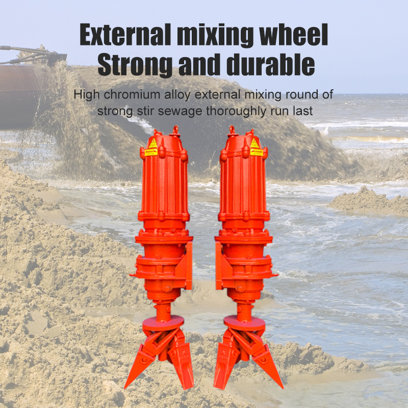 electric water slurry pump with agitator non clogging slurry pump flexible transfer mining slurry pump mud for drilling