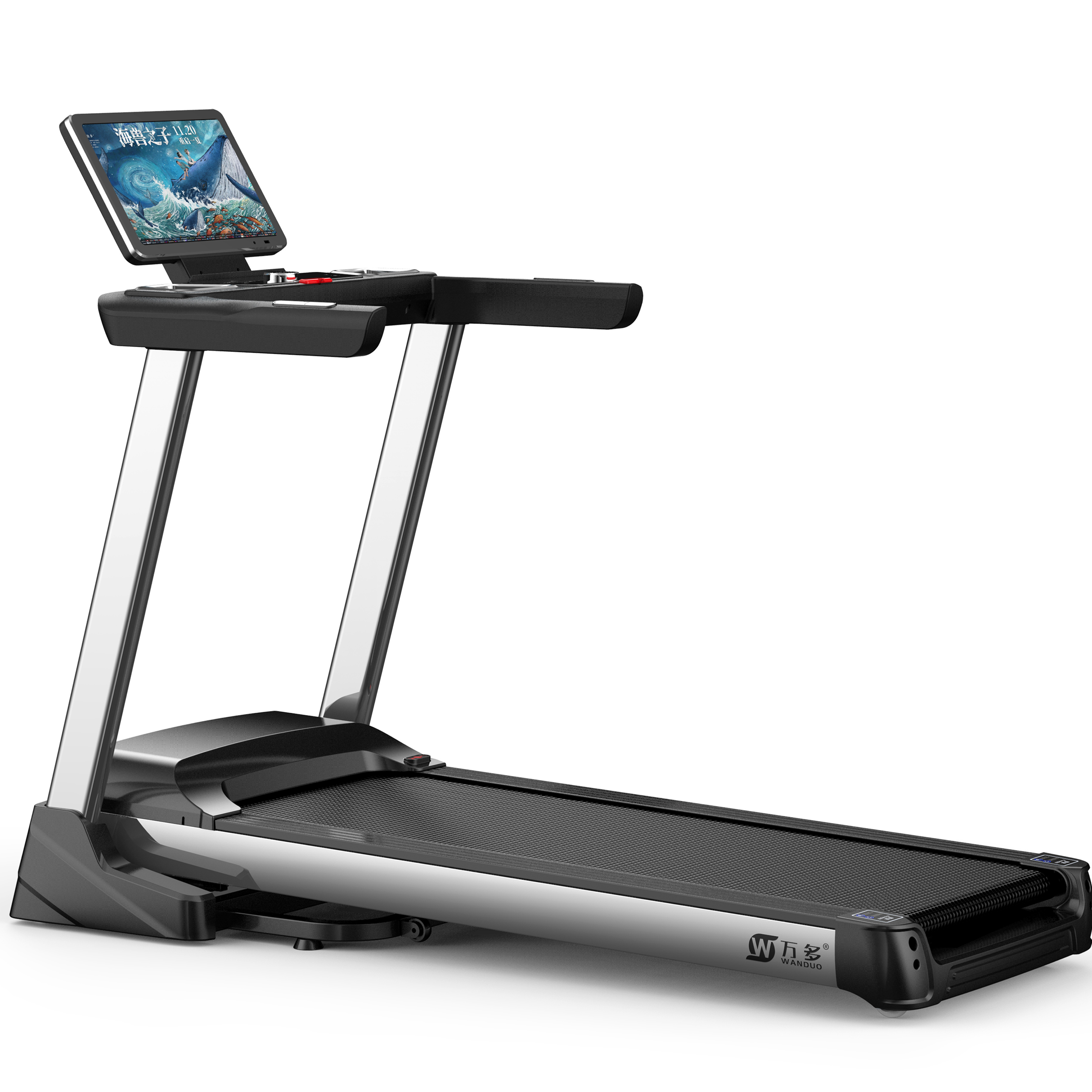 Professional High-quality Treadmill With Various Outdoor Scenes Ultra Wide Track Fitness Equipment Treadmills For Home