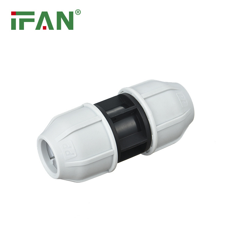 IFAN PE Quick Joint Pipe Fitting 3 Way Connector PP Equal TEE HDPE PP Compression Fittings With Factory Price