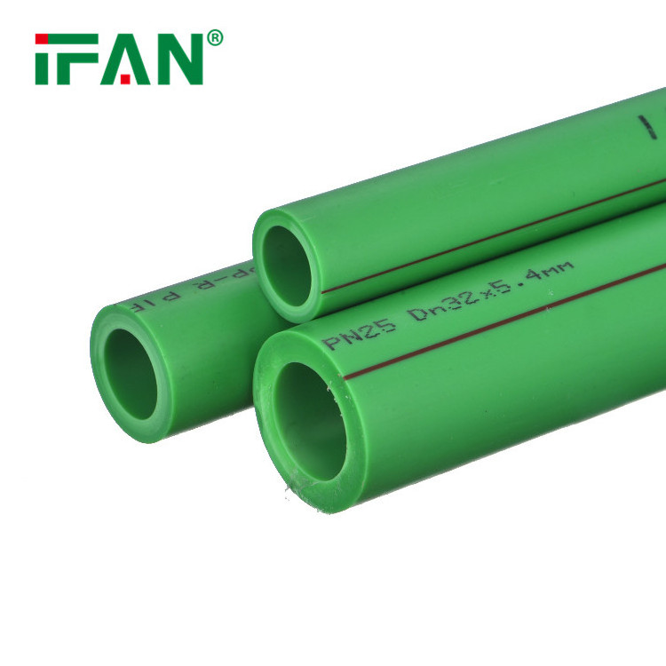 IFAN Factory Customized Color PPR Pipe Plumbing PPR Tube Plastic Pipe PN20 PN25 PPR Pipe