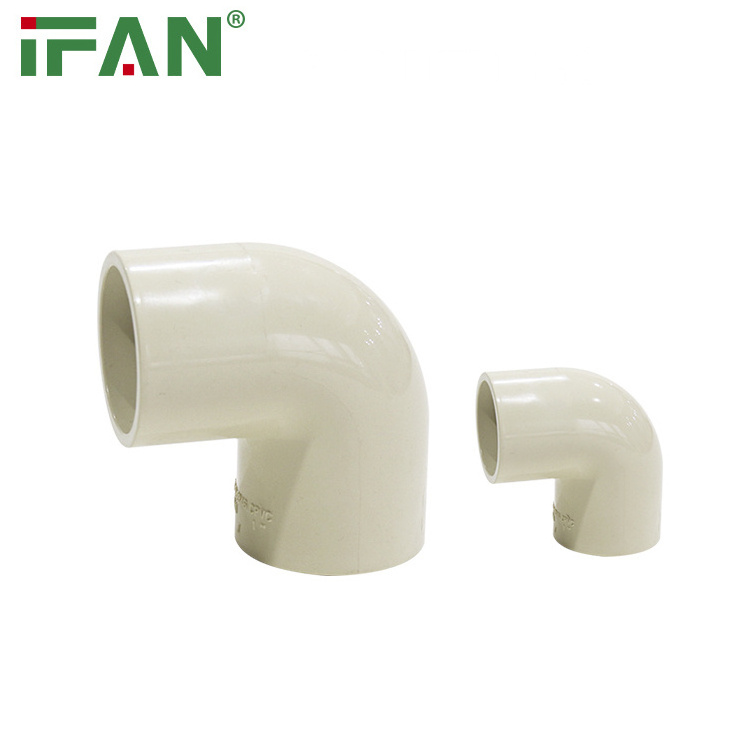 IFAN Factory Price PVC Pipes And Fittings White Color CPVC Fittings For Water System