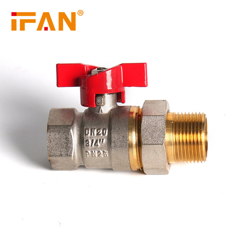 IFAN Wholesale High Pressure PEX Fitting Brass Ball Valve