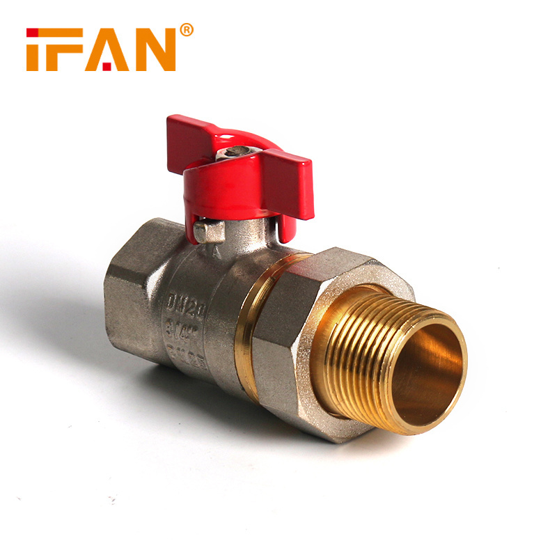 IFAN Wholesale High Pressure PEX Fitting Brass Ball Valve