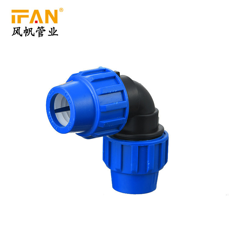 Ifan 2 Inch hdpe polyethylene water supply pipe hdpe pipes and fittings pp compression fittings ball valve