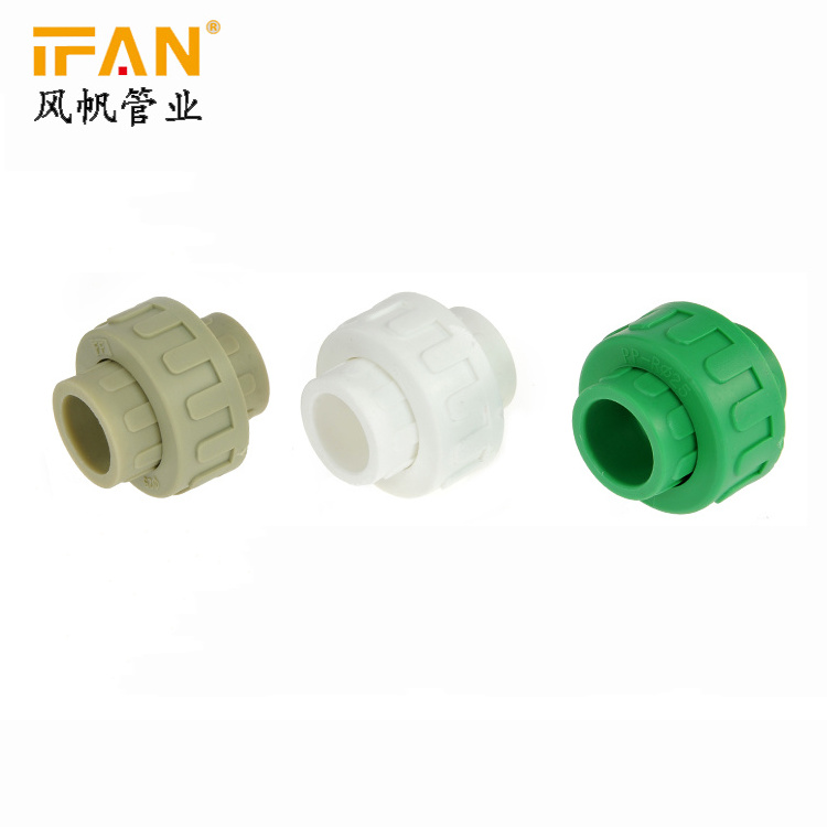 Ifan Wholesale PPR Pipe Fitting Plastic Pipe And Fitting PPR Union