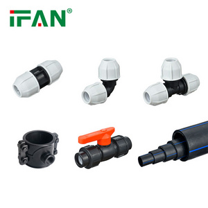 IFAN 3 Way Connector PP Equal TEE HDPE PP Compression Fittings With Good Product Quality