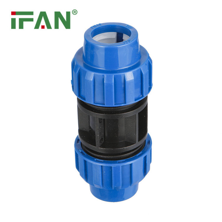 IFAN HDPE Pipe Fitting Free Sample Customized HDPE PP Compression Fittings