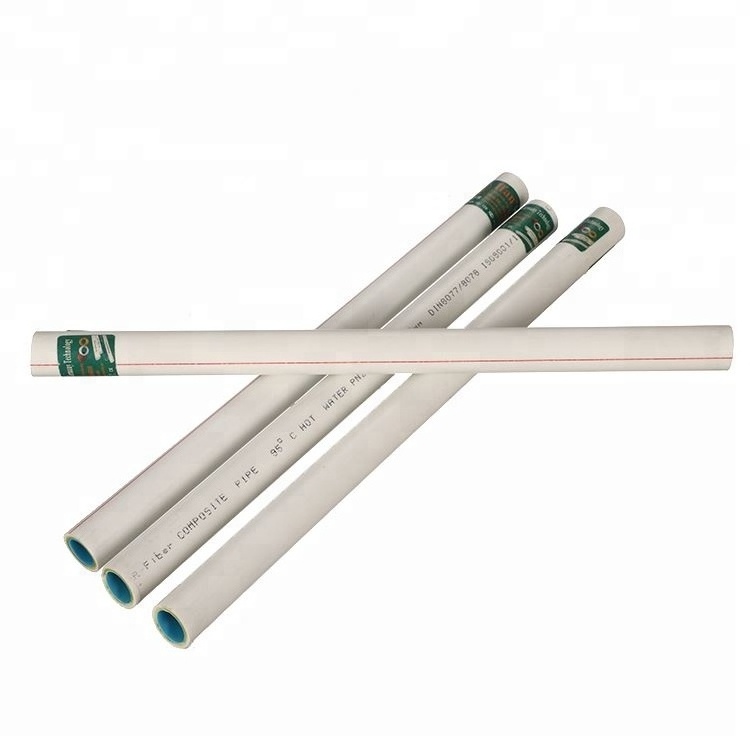 Ifan New Product China Supply Germany Standard Plastic tubes Green ppr Pipes And Fittings For Hot water PN16 20x2.3 cod water