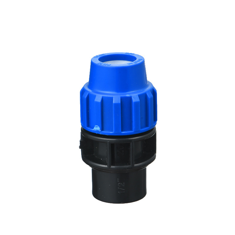 Ifan 2 Inch hdpe polyethylene water supply pipe hdpe pipes and fittings pp compression fittings ball valve