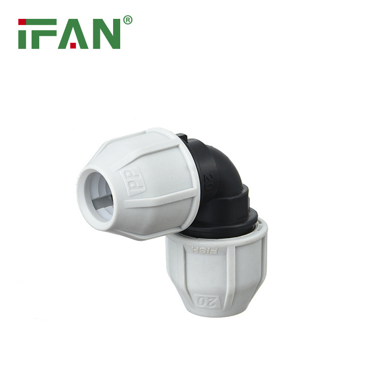 IFAN PE Quick Joint Pipe Fitting 3 Way Connector PP Equal TEE HDPE PP Compression Fittings With Factory Price