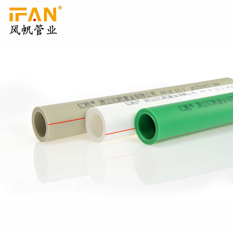 IFAN Pipe Manufacture Water Supply Food Grade Water Pipe Pure Plastic PPR Pipe