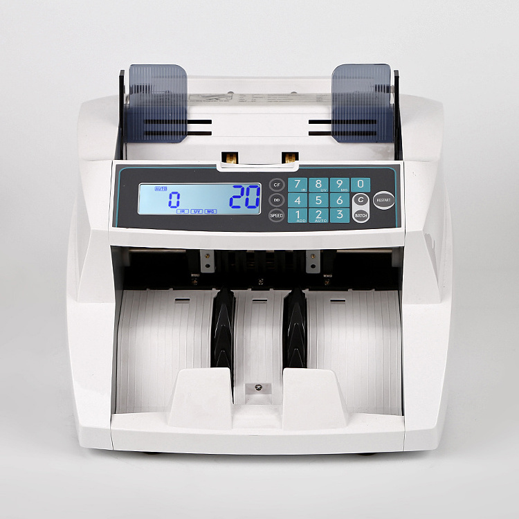 FJ-800 Bill Counter Money Checker Currency Counting Machine with LCD Display