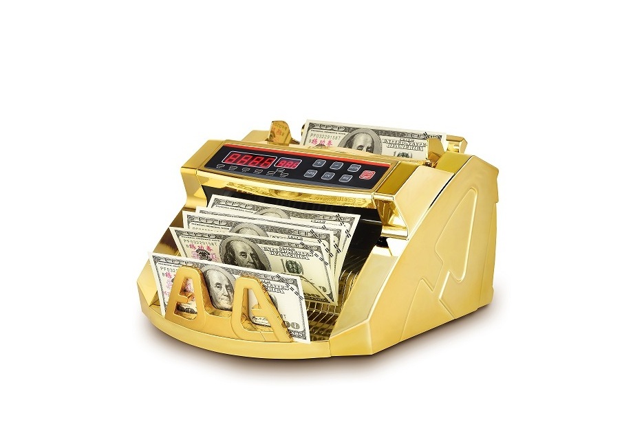 GOLD Money Counting machine 0288 UV/MG bill counter detector money counter