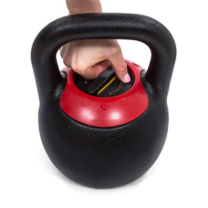 ZJFIT 40LB adjustable kettlebell fitness dumbbell free weight gym equipment strength training gym accessories