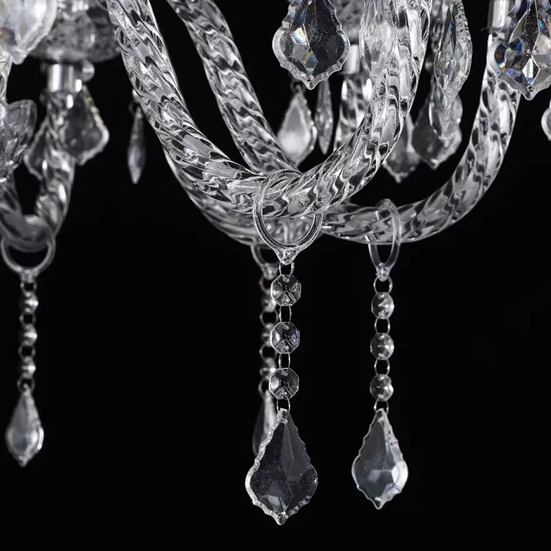 Hot Sell Creative Luxury Crystal Chandelier Lighting Nordic Pendant Light Lamp For Hotel