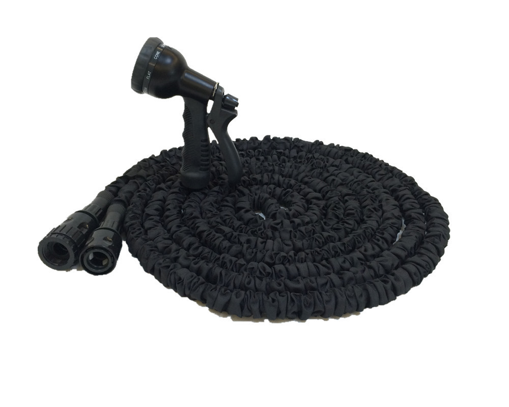 2020 expandable hose 50ft x 75ft x 100ft Flexible Car Washing Hose, Elastic Garden Hose as seen on TV