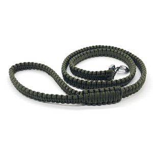 Manufactory Custom Color nylon 550 paracord weave Dog Leash Collar