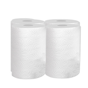 Custom Kitchen Roll Paper Wood Pulp  Kitchen Eco-friendly 100% Recycle Pulp kitchen Paper