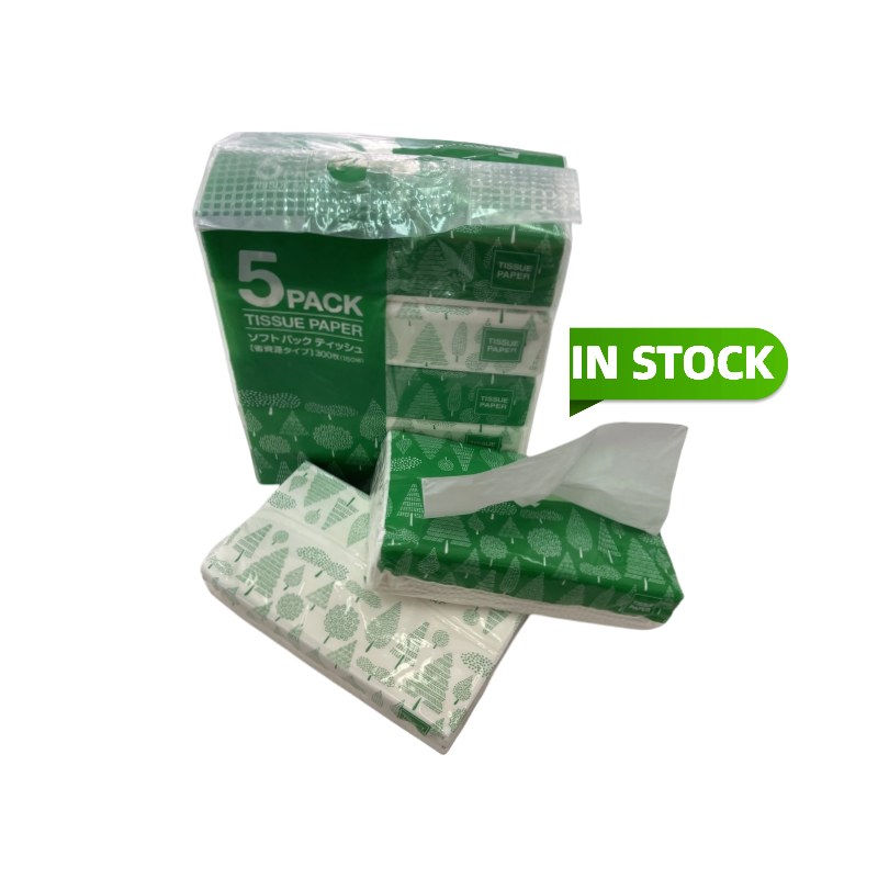 Product Customised Tissue Paper 5 In A Bag Tissue Paper Soft Toilet Tissue