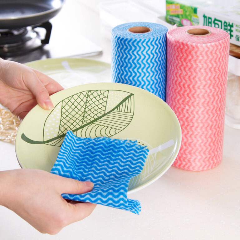 Disposable microfiber kitchen cleaning Cloths quick dry absorbing dish dry towels cleaning cloths lint free wipes